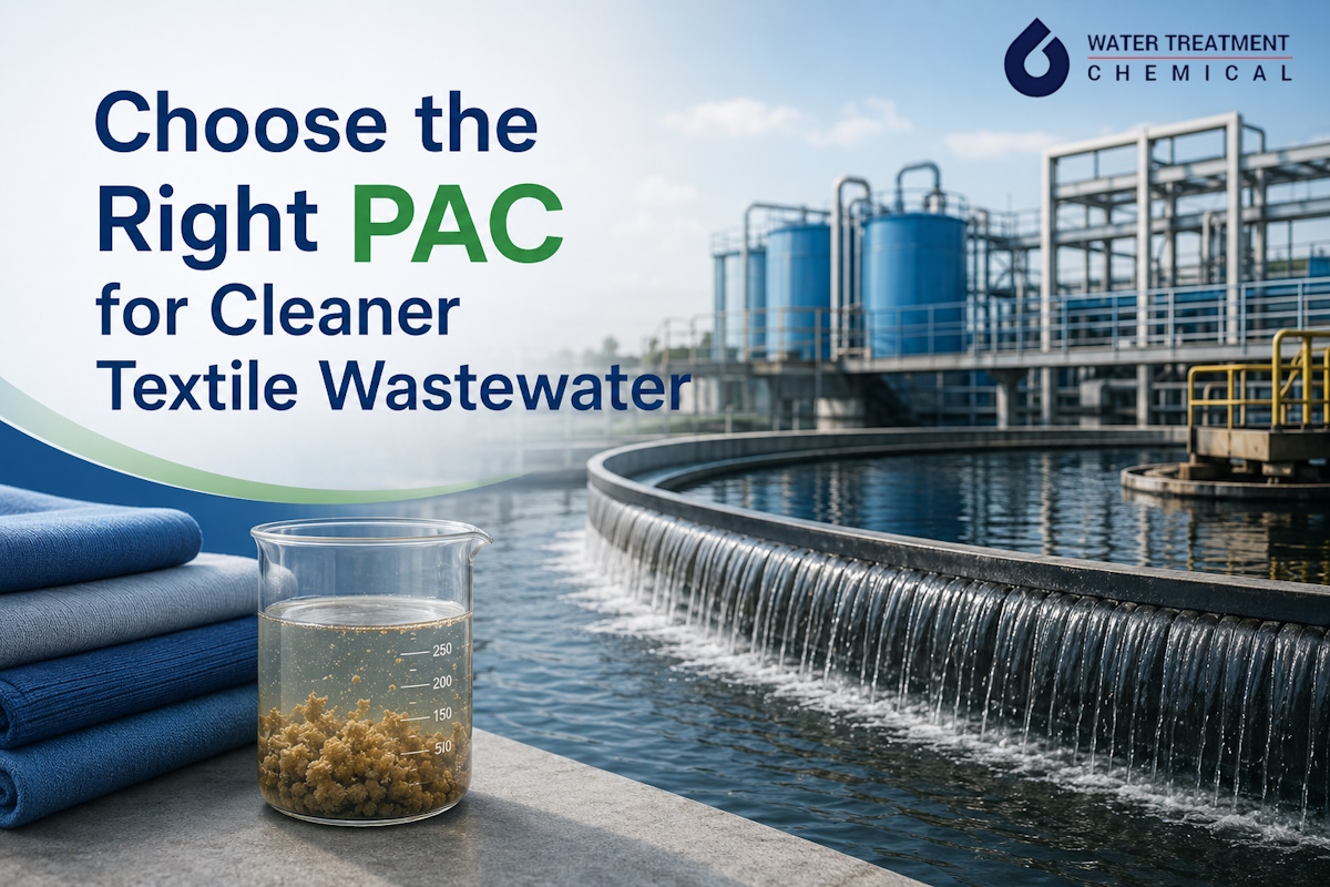 PAC for textile wastewater