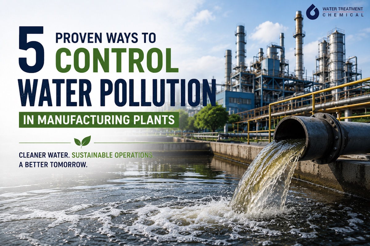 Solution of water pollution