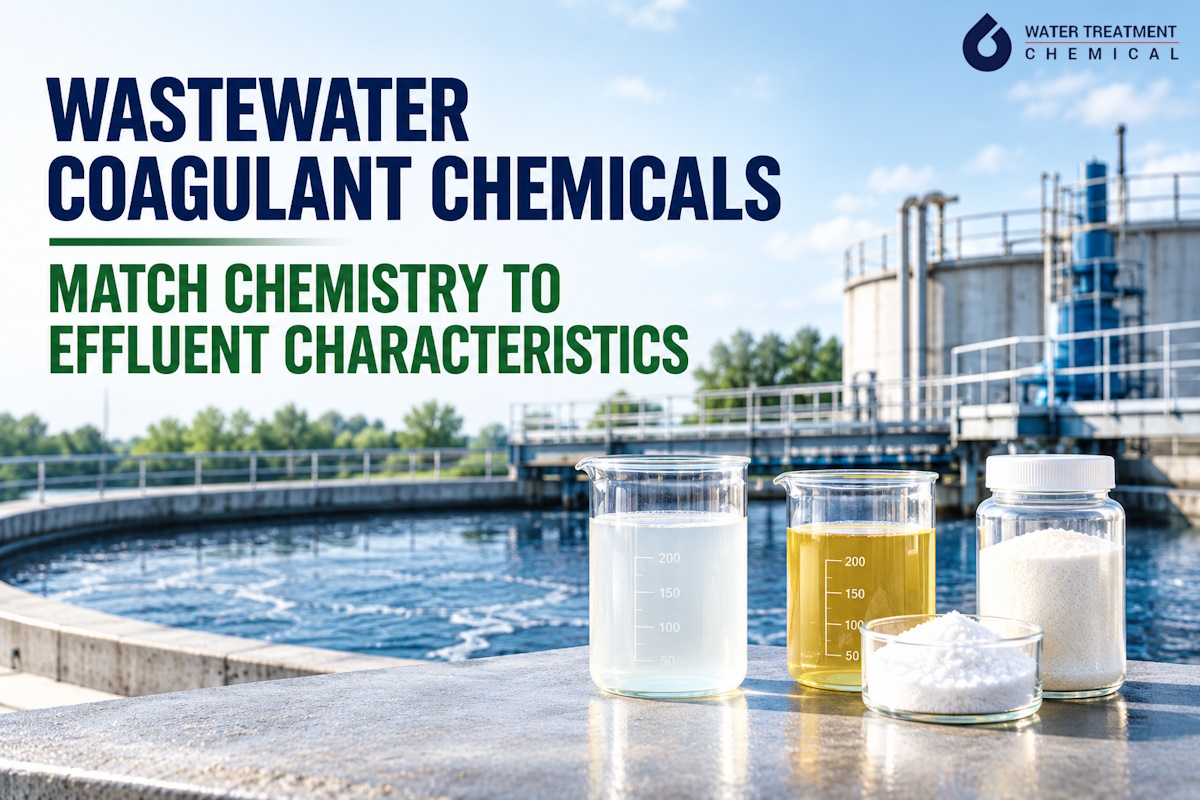 How to Select Wastewater Coagulant Chemicals Based on Effluent Characteristics